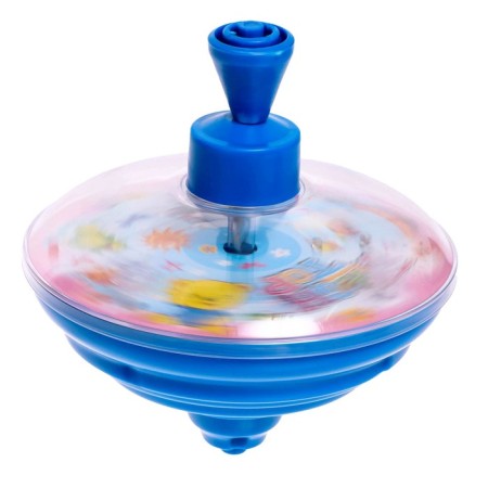Yula "Rainbow" with a light effect, D-12 cm, mix-1