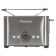 Toster Pioneer TS150, 850 W, 7 modes, 2 toasts, silver