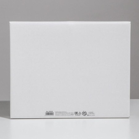 Fighting box "New Year's congratulations", 31.2 x 25.6 x 16.1 cm, New Year-4