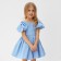 Dressing Children's Dress Minaku: Partydress, Blue Color, Height 104 cm