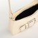 Bag Women's Baget with a zipper, milk color