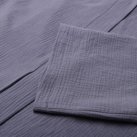 Women's robe KAFTAN BASIC Size 48-50, gray-blue-7