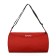 Sports bag with lightning, long belt, red color