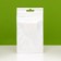 Pack Zip-Lock PP, White, with a continuous window, flat, Europrop, 8 x 14cm