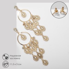 Earrings hanging 