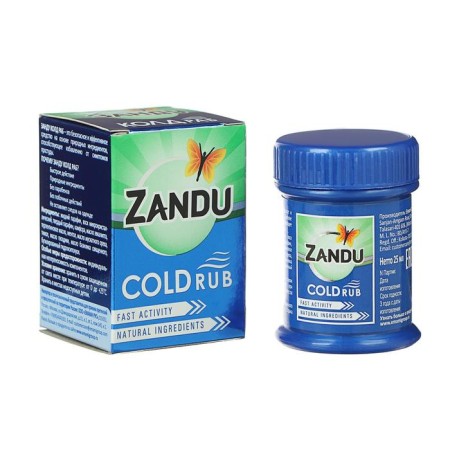 Body balm "Zandu Cold", 25 ml