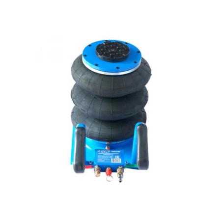 Pneumatic jack AE & T T08103B, 3 t, 3-secto, 135-420 mm, support 102 mm-3