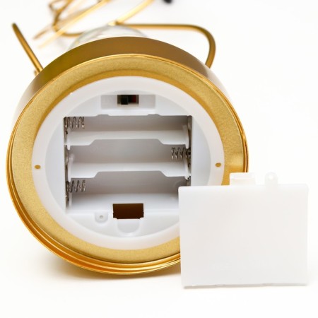 Night -night "cat" LED from batteries 3haa gold 11x11x28 cm Risalux-6