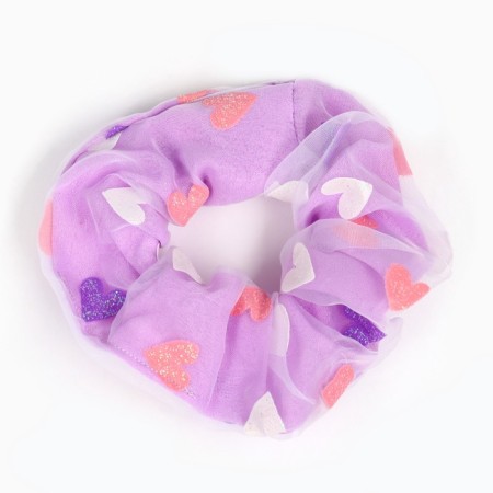 Hair elastic band, hearts, 11 cm, gravity farz-3