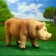 Garden figure "Small Piglet" 18x51x25cm