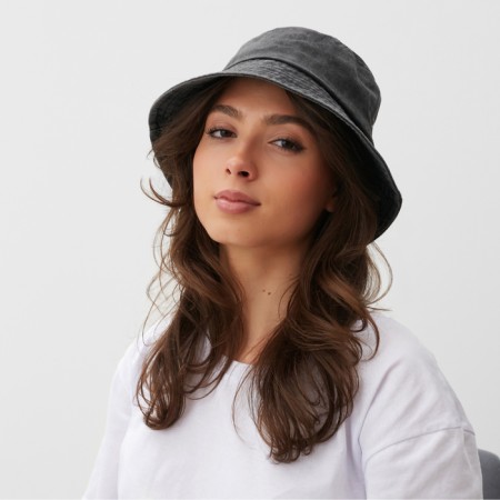 Panama plain minaku color gray, size 56-58-1