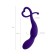 Anal plug WLAP, silicone, purple color, 16 cm, d = 2.5 cm