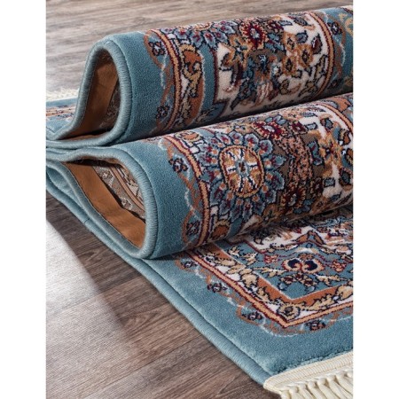Rectangular carpet Merinos shahreza, size 160x220 cm, color Blue-3