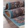 Rectangular carpet Merinos shahreza, size 160x220 cm, color Blue