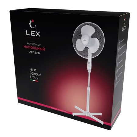 Fan Lex LXFC8310, floor, 45 watts, 3 modes, white-4