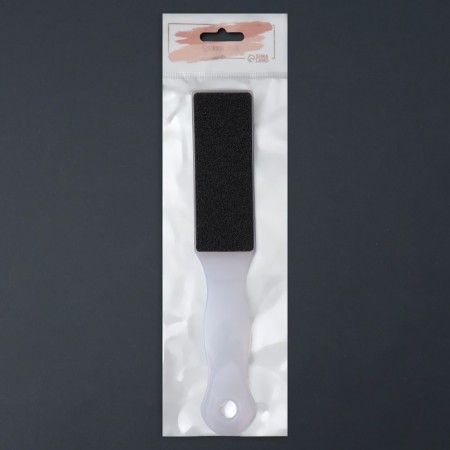 Feet heaps, sandpaper, bilateral, 22 cm, white color-6