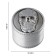 Grinder, mechanical tobacco, greenhouse "skull" 5 x 4 cm, magnetic cover