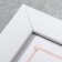 Photo frame plastic 15x21 cm 1081 white