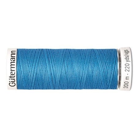 SEW-HALL thread for all materials, 200 m, 748277 (278 sky blue)