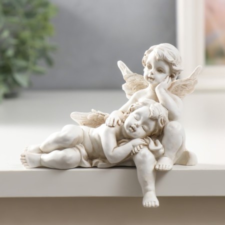 Polystone souvenir "Sleeping Angels" mix 11x6.5x11.5 cm-1
