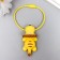 PVC keychain on the cable "Oskal Leo" 9.5x5 cm