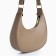 Women's bag made of artificial leather, 22x23x6 cm, brown color