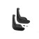 Spray-heads front Citroen C4, 2011-2016 hatchback 2 pcs (polyurethane)