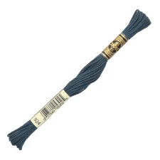Нитки мулине DMC 117 (924), 12 шт. в упаковке