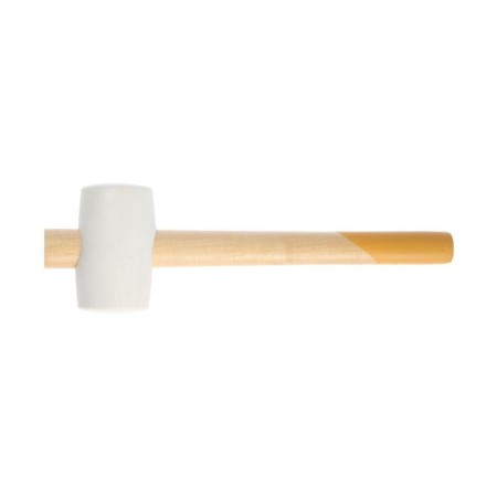 Kiyanka scrap, wooden handle, white rubber, 55 mm, 400 g-1