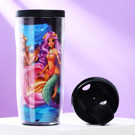 Thermost man with the insert "Mermaid" 350 ml-2