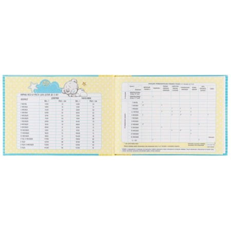 Medical map "History of the development of a child", me to you, 40 sheets-10