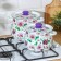 Set of pots "Anyutin Eyes", 2 items: 4 l, 5.5 l, enameled covers, induction