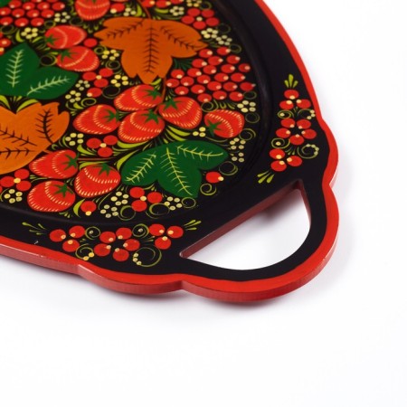 Tray "Kerzhensky", large, Khokhloma-6