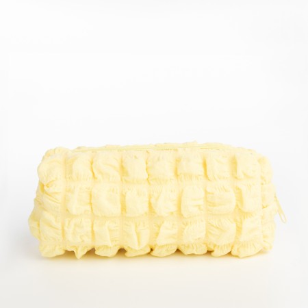 Lightning cosmetic bag, yellow color-1