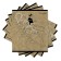 Notebook of 48 sheets in the Erichkrause "Ovochki", craft cardboard, OFSET block 100%, mix