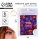 Hair clips piercing "be yourself", 6 pcs.