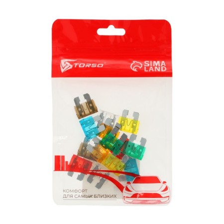 FUSE Standard, 5A, 7.5A, 10A, 15A, 20A, 25A, 30A, set 14 pcs-1