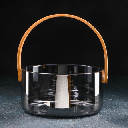 A glass bucket "Cailase", 2.6 l, 20 × 10 cm