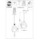 STL LUCE Sus. SL1188.313.01. Idesia. 1x60 W, E27, 23x23x29.6 cm, brass color