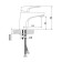 LM4306C shift mixer for washbasin, chrome