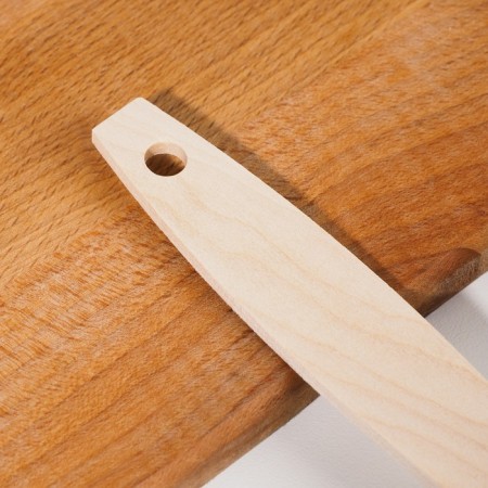 Wooden blade 245x45x4 mm "Birch Lux" large in the euro-slot-2