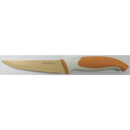 Kitchen knife Atlantis, orange color, 10 cm