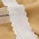 Lace embroidery, 80 mm × 13.7 ± 1 m, white color