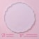 Mold Dolyana "Estel", silicone, d = 34 cm, transparent