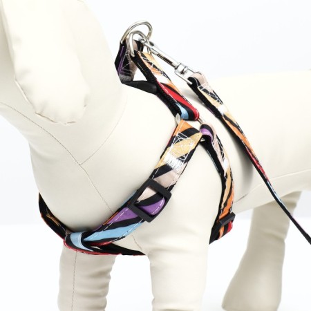 The ammunition set is two-layer, size L, leash 120 x 2 cm, ok 31-45 cm, OG 35-52 cm, multi-colored-5