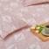 Pillowcase decorative Ethel "Forest" Beige color 40x40 cm, 100% cotton