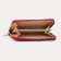 Women's wallet with lightning, red color