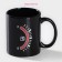 Homeleon mug ceramic fuel level "Fuel level", 350 ml, black color