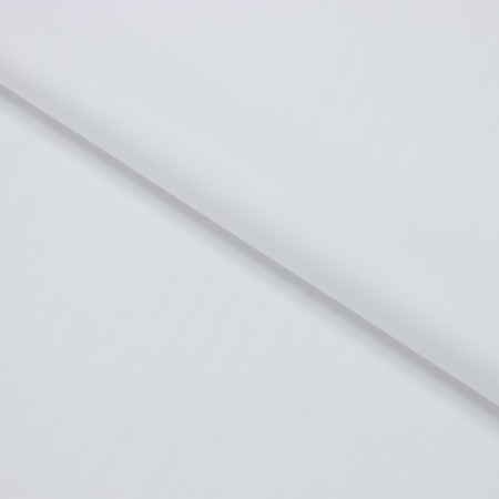 Fabric shirt smoothly chopped cotton, width 150 cm, white color-2