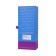 Unrealistic vibrator Satiffyer Triple OH, 24 cm, silicone, blue color